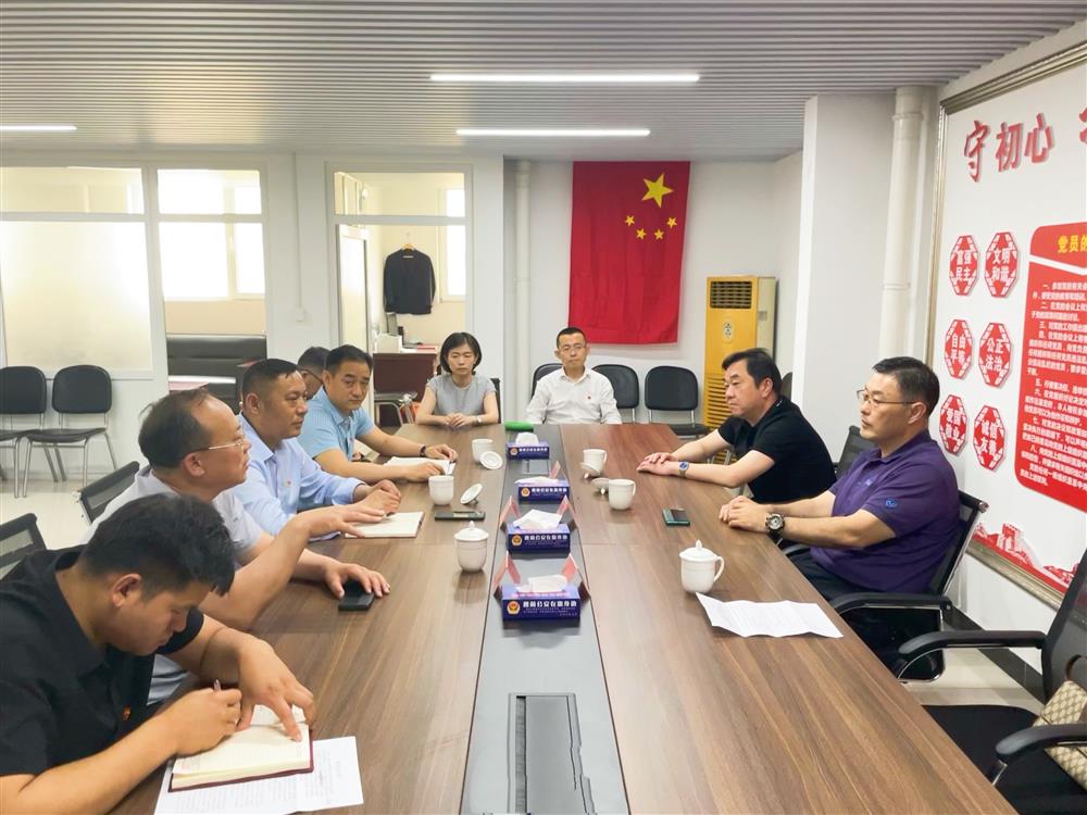 學黨史，辦實事 濟南產(chǎn)發(fā)集團到楚莊村黨支部走訪調(diào)研
