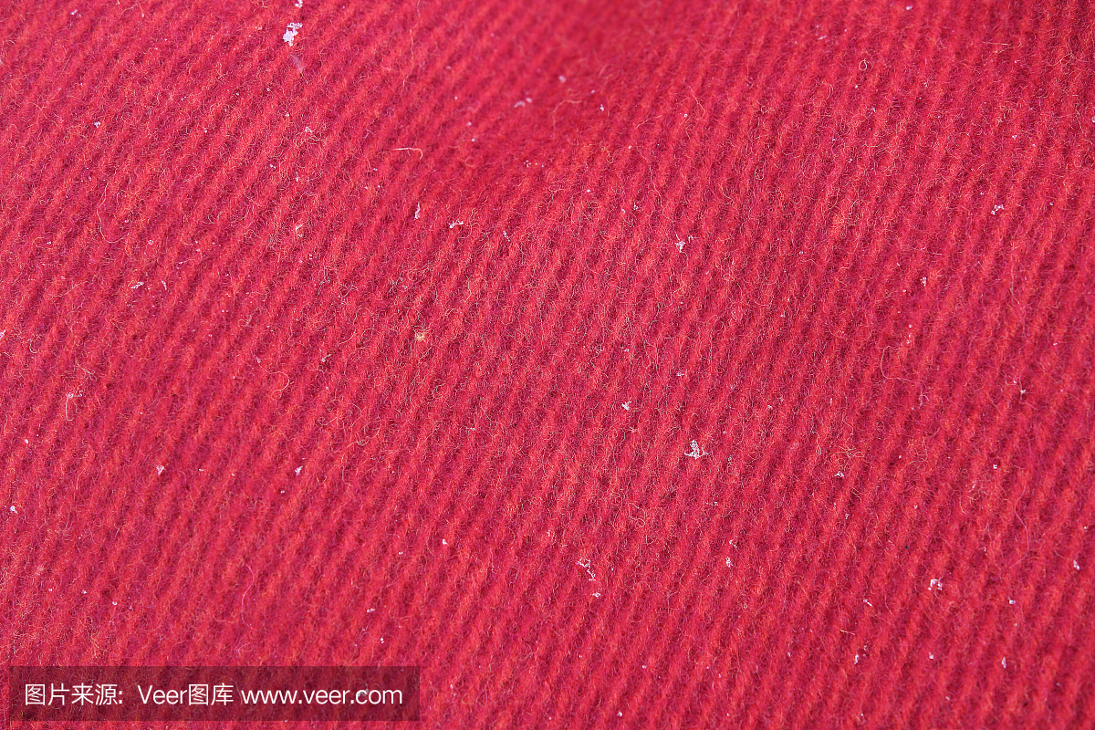 红色和紫色毛毯的背景纹理。